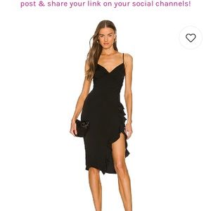 Brand new black revolve dress